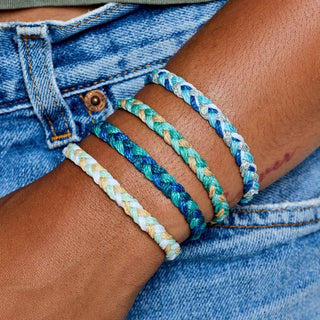 Pura Vida Charity Bracelet - Remote Reef Braided Bracelet