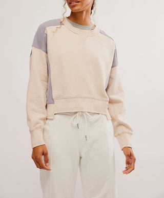 Free People Movement Intercept Colorblock Pullover