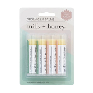 Milk & Honey Lip Balm 4-Pack