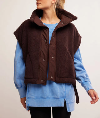 Free People Movement Scout It Out Fleece Vest