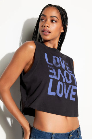 Spiritual Gangster Love Crawford Crop Tank