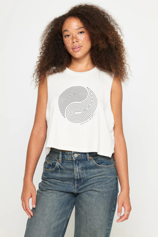 Spiritual Gangster New Wave Callie Crop Tank