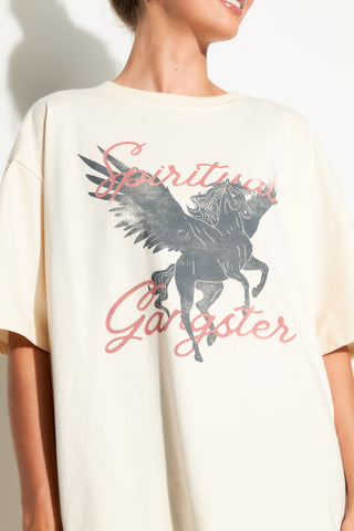 Spiritual Gangster Pegasus Boyfriend Tee